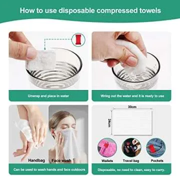Retractable Portable Clothesline for Travel and Camping