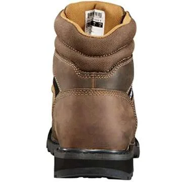 Carhartt Men's Traditional Welt 6" Steel Toe Work Boot Construction, Crazy Horse Brown Oil Tanned, 11