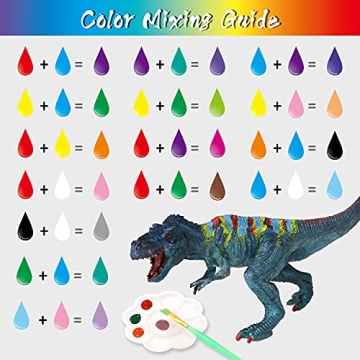 Creative Dinosaur Arts and Crafts Painting Kit for Kids