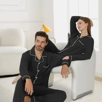 PJGGZ Matching Couples Pajamas - Soft, Warm Loungewear Set