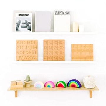 Durable Double-Sided Alphabet Tracing Board for Young Learners