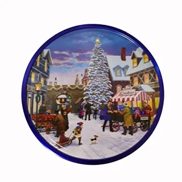 Kelsen Danish Butter Cookies in a Holiday Tin - 300 Treats