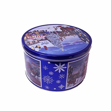 Kelsen Danish Butter Cookies in a Holiday Tin - 300 Treats