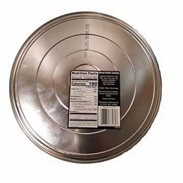 Kelsen Danish Butter Cookies in a Holiday Tin - 300 Treats