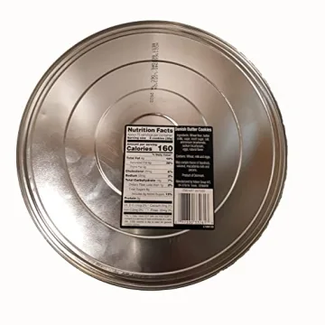 Kelsen Danish Butter Cookies in a Holiday Tin - 300 Treats