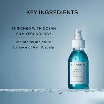SachaJuan Ocean Mist Sea Salt Spray for Effortless Waves