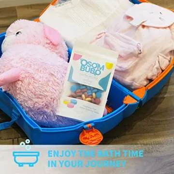 OSOMBUBO Color Tablets for Kids - Fun Bath Activity