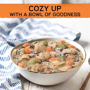 Gardein Plant-Based Chick'n & Rice Soup, Vegan, 15 oz.