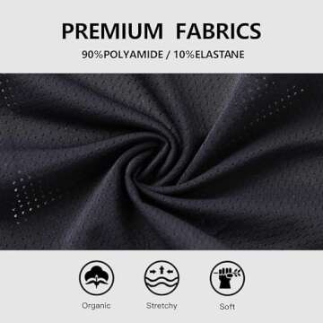 Black No Show Underwear Thongs for Women,Seamless Ladies Thong,Invisible No Line Breathable Comfortable Panties,Soft Gym Workout Undies Underpants for Woman, Athletic Running Wide Gusset Tangas,5-Pack