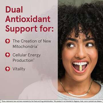 Jarrow Formulas QH-absorb + PQQ Antioxidant Support 60 Softgels