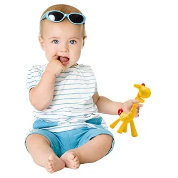 SHARE&CARE Giraffe Baby Teether - BPA Free Silicone Toy