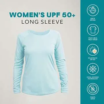 UPF 50+ Sun Protection Women's Performance T-Shirt