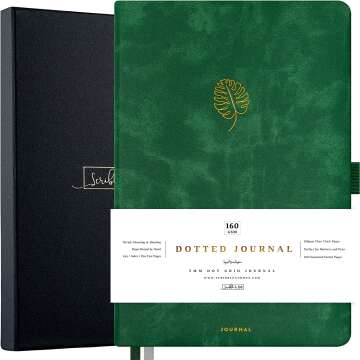 Monstera A5 Bullet Dotted Journal with 160gsm Paper