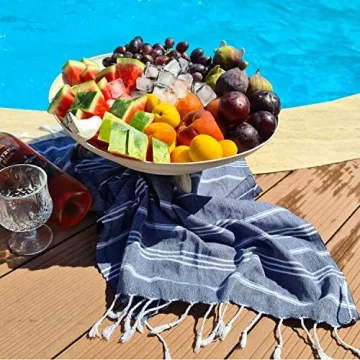 Cacala Turkish Cotton Towels - Absorbent & Quick-Dry