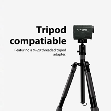 Gogogo Sport Vpro 1200 Yard Laser Rangefinder for Golf and Hunting