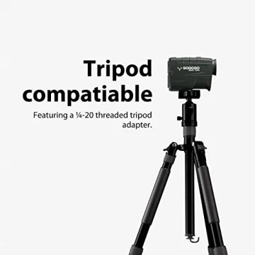 Gogogo Sport Vpro 1200 Yard Laser Rangefinder for Golf and Hunting