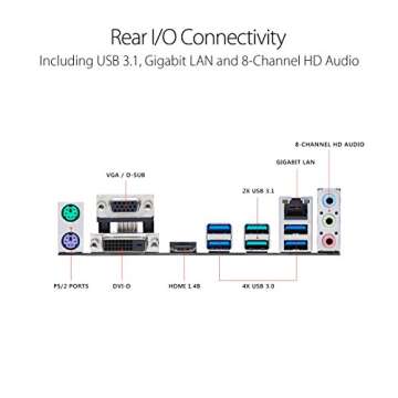 ASUS Prime B350M-E AMD Ryzen AM4 DDR4 HDMI DVI VGA M.2 USB 3.1 uATX B350 Motherboard