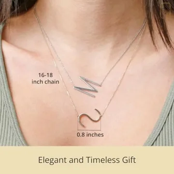 Stylish 10k Gold Initial Necklace | Perfect Gift for Women