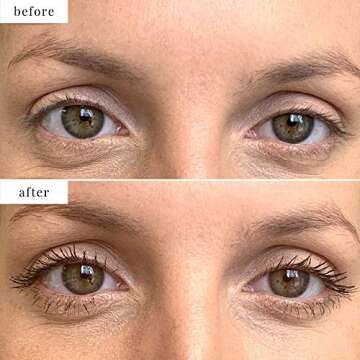 Elizabeth Mott - It's So Long Lengthening Mascara (Black) and Queen of the Fill Clear Sculpting Brow Gel (2-Pack Bundle)