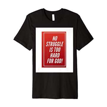 Reflections of What God Can Do Premium T-Shirt - Faith and Hope Reminder for the Overcomer