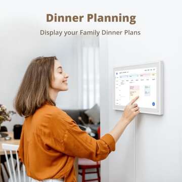 Dragon Touch 15.6" Digital Calendar for Family Planning