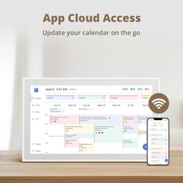 Dragon Touch 15.6" Digital Calendar for Family Planning