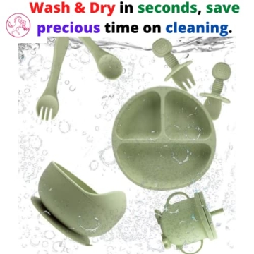 Mutualproducts Baby Feeding Set 10-Piece Easy Mealtime