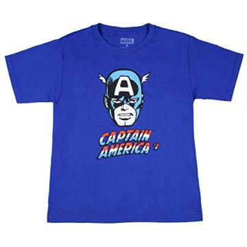 Marvel Avengers Boys’ 4-Pack T-Shirts – Stylish Kids' Apparel