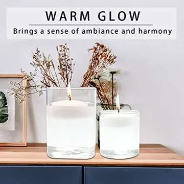 10 Hour Floating Candles for Stunning Centerpieces