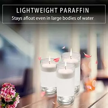 Floating Candles for Weddings & Events – 10 Hour Burn