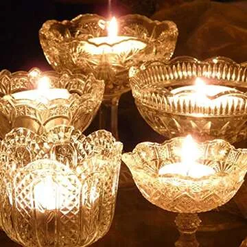 Floating Candles for Weddings & Events – 10 Hour Burn