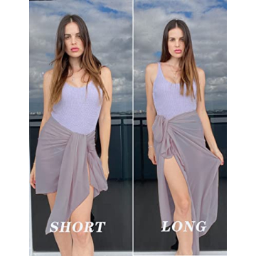 Ekouaer Beach Wrap - Stylish & Versatile Swimwear Cover Up