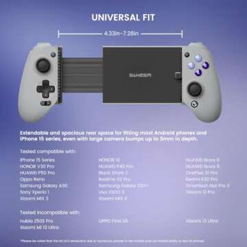 GameSir G8 Controller: Mobile Gaming Excellence for iPhone & Android