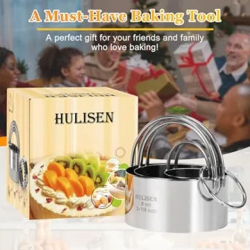 HULISEN Biscuit Cutter Set for Professional Baking