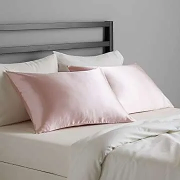 Luxury Satin Pillowcases for Healthy Hair and Skin - Set of 2