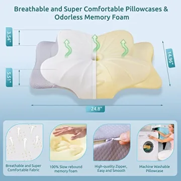 Ergonomic Cervical Pillow for Comfort and Support
