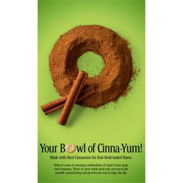 Apple Cinnamon Cheerios Cereal, Limited Edition Happy Heart Shapes, Heart Healthy Cereal with Whole ...