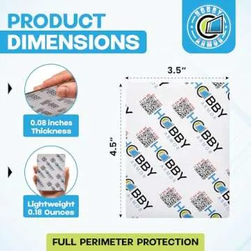 Hobby Armor Card Protector - 3.5" x 4.5" Shipping Solution in 100 Pack