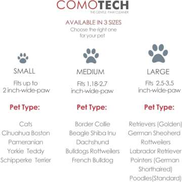 Dog Paw Cleaner for All Breeds, Easy and Effective Washing Tool