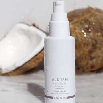 ALURAM Shine Serum for Frizz Control & Glossy Hair