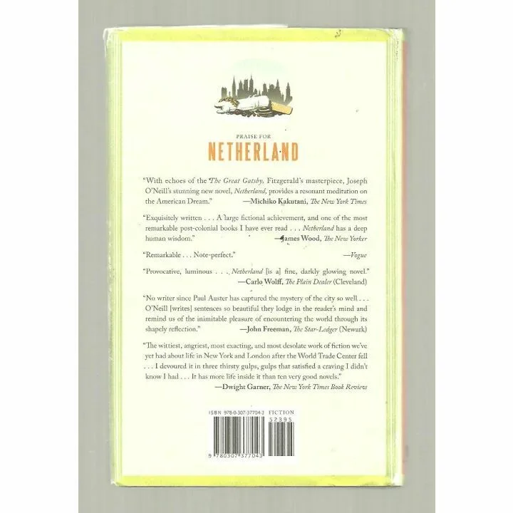 Discover 'Netherland: A Novel' - Journey Through Imagination