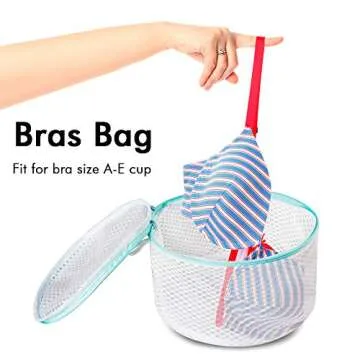 Plusmart Delicate Clothes Wash Bag, Mesh Laundry Bag for Delicates, Lingerie bag, Washing Machine Bag for Baby, Socks, Underwear, Shoes, 14 Pack