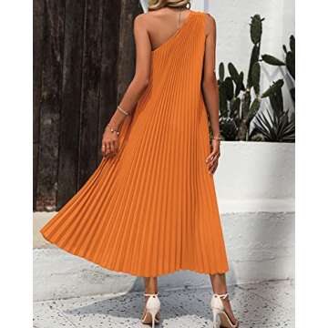 Stylish BTFBM One Shoulder Summer Maxi Dress For Women