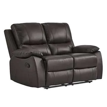 Luxurious Lexicon Double Reclining Loveseat for RVs
