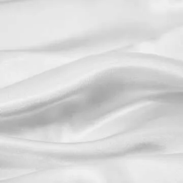 Vimate Women’s White Silk Like Scarf 35 Inches Square