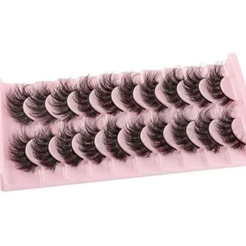 FANXITON Dramatic 3D Mink Lashes - 19MM Fluffy Elegance