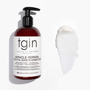 tgin Miracle RepaiRx Leave In Conditioner for Healthy Curls