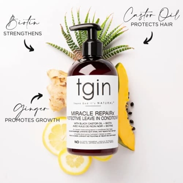tgin Miracle RepaiRx Leave In Conditioner for Healthy Curls