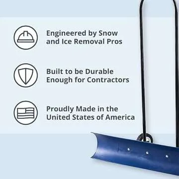 The Snowcaster Wheeled Snow Shovel - Lightweight and Efficient