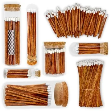 Elegant Artisan Safety Matches | 100+ Decorative Matchsticks